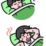 暑くて寝苦しい時の対策法は？【頭を冷やすと効果的！】