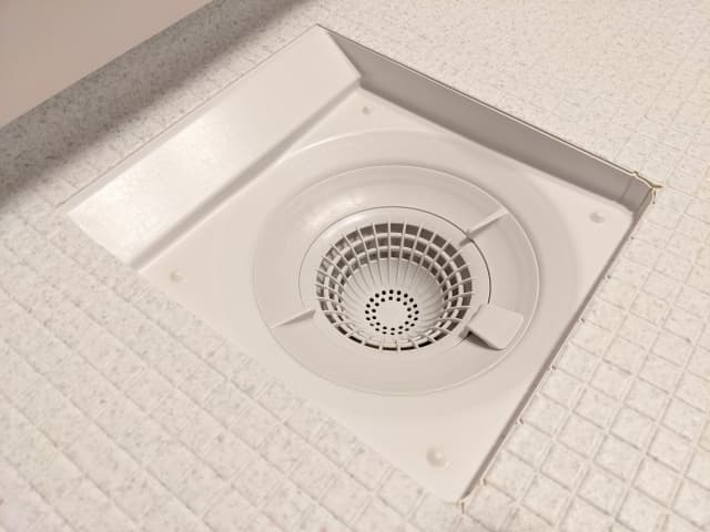 浴室の排水口の写真